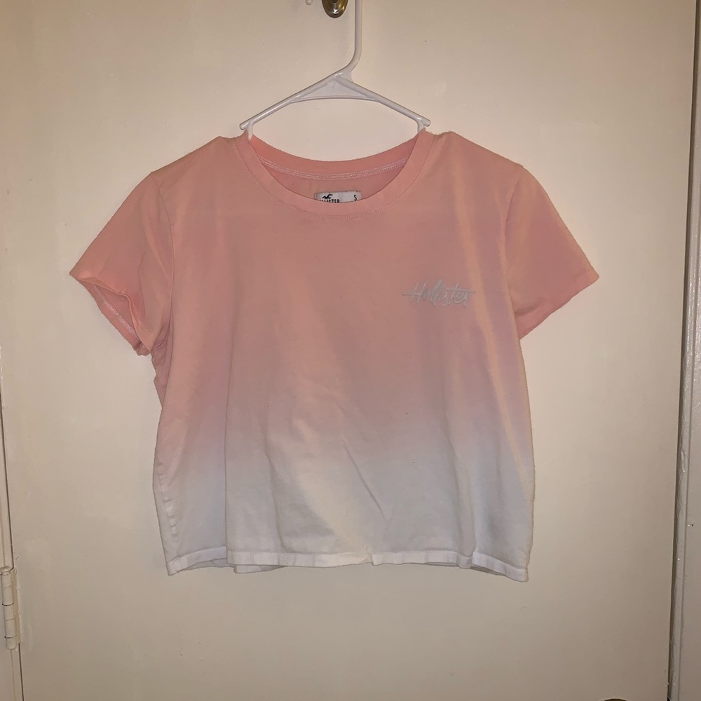 Hollister pink ombré T-shirt